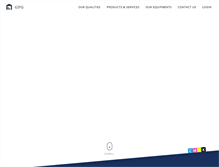 Tablet Screenshot of graphicpressgroup.com
